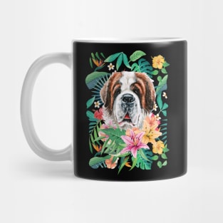 Tropical Saint Bernard Mug